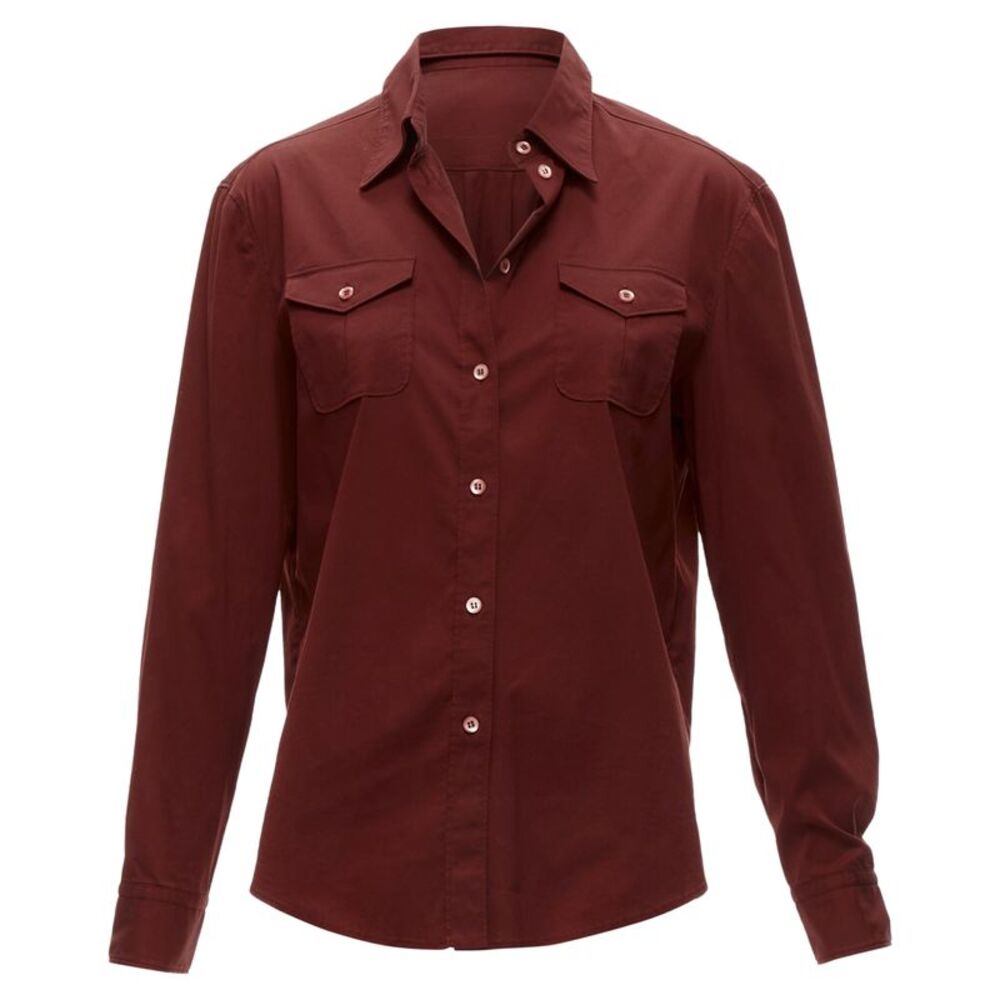 Prada Button Front Dress Shirt